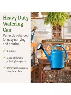 French Blue Watering Can -Garden Tools Store 06341 7