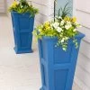 Fairfield Self-Watering Tall Patio Planters, 28” -Garden Tools Store 39 342 083 tif