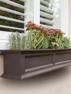 Fairfield Self-Watering Window Box, 4’ -Garden Tools Store 39345 09V tif 1