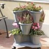Trifoglio 3-Tier Planter On Wheels -Garden Tools Store 3 4 crop 8613625 01V trifoglio 3 tier planter on wheels