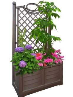 Separate Flower Box With Trellis -Garden Tools Store 3 4 crop 8613626 04V