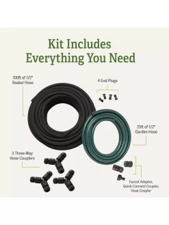 Garden Row Snip-n-Drip Soaker System -Garden Tools Store 8587042 inclusion