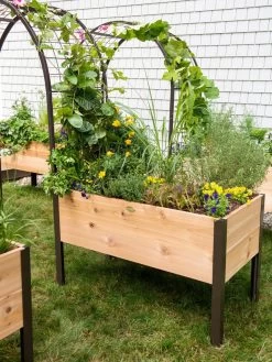 2’ X 4’ Arch Trellis For Planter Boxes 15 2’ X 4’ Arch Trellis For Planter Boxes -Garden Tools Store 8587823 0490