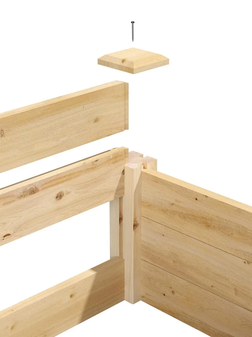 2' Cedar Raised Bed Garden Beds 6 2' Cedar Raised Bed Garden Beds - Image 4