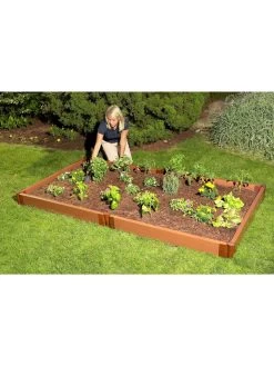 Classic Sienna Composite Raised Bed, 5-1/2" High With 2" Boards 11 Classic Sienna Composite Raised Bed, 5-1/2" High With 2" Boards -Garden Tools Store 8588260 01v