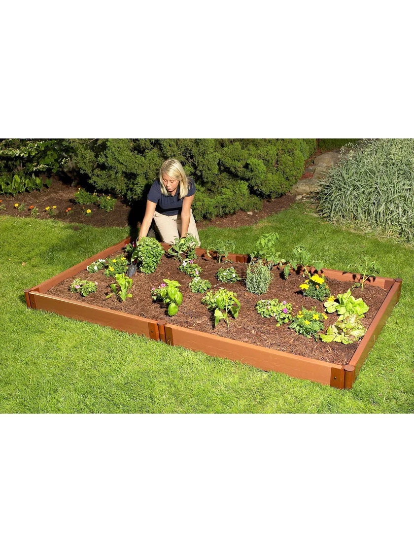 Classic Sienna Composite Raised Bed, 5-1/2" High With 2" Boards 5 Classic Sienna Composite Raised Bed, 5-1/2" High With 2" Boards - Image 3