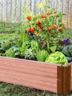 Composite Raised Bed With 1" Boards, 11" -Garden Tools Store 8588269 02V tif