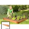 Classic Sienna Composite Raised Bed, 5-1/2" High With 2" Boards -Garden Tools Store 8588270 01v