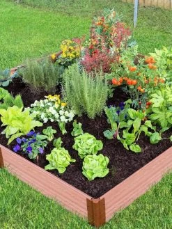 Composite Raised Bed With 1" Boards, 11" -Garden Tools Store 8588274 03V tif