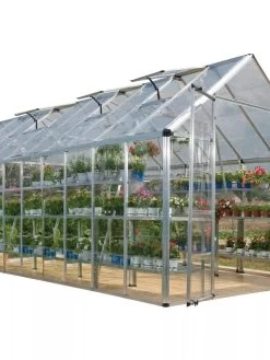 Canopia® By Palram Harmony™ Snap & Grow Greenhouse, 8' -Garden Tools Store 8591043 03V tif