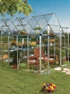 Canopia® By Palram Harmony™ Snap & Grow Greenhouse, 8' -Garden Tools Store 8591044 01V tif