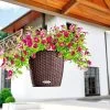Lechuza® Nido Cottage Wicker Hanging Planter -Garden Tools Store 8591154MC 007V tif