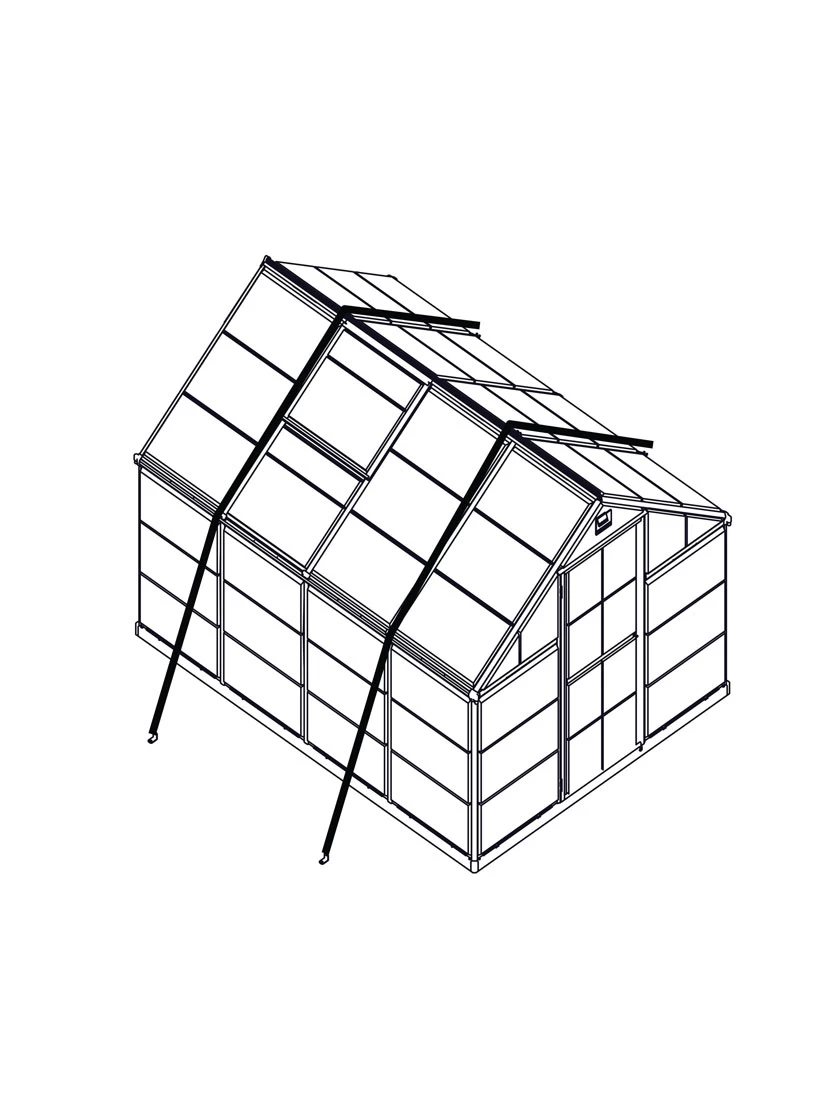 Canopia® By Palram Anchoring Kit For The Palram - Canopia Greenhouses 8 Canopia® By Palram Anchoring Kit For The Palram - Canopia Greenhouses - Image 6