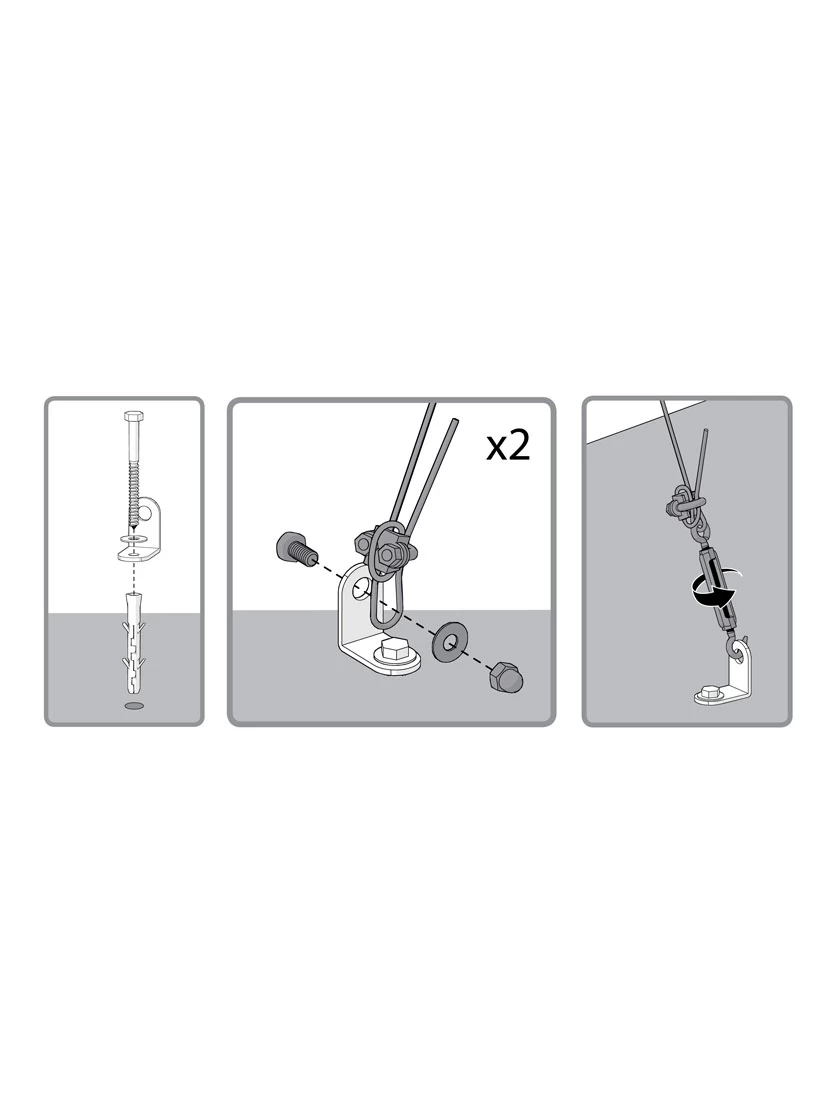 Canopia® By Palram Anchoring Kit For Snap & Grow™ Greenhouse 6 Canopia® By Palram Anchoring Kit For Snap & Grow™ Greenhouse - Image 4