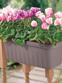 Adjustable Self-Watering Railing Planter, 24" -Garden Tools Store 8592173 02V tif