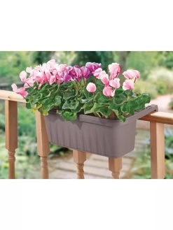 Adjustable Self-Watering Railing Planter, 24" -Garden Tools Store 8592173 02V 3 4