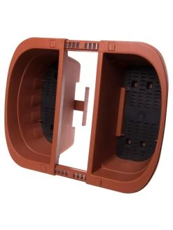 Self-Watering Saddle Railing Planter, 16" 10 Self-Watering Saddle Railing Planter, 16" -Garden Tools Store 8592175TC 2028z tif