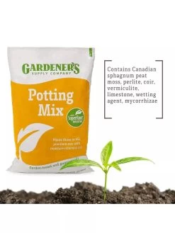 Potting Mix, 20 Qts. -Garden Tools Store 8592211 6