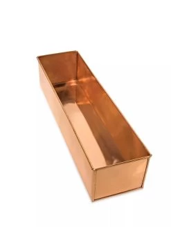 Tall Rectangular Copper Plant Tray, 18" X 5" X 4" 11 Tall Rectangular Copper Plant Tray, 18" X 5" X 4" -Garden Tools Store 8593534 1194 tif