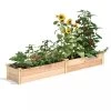 Premium Cedar Raised Garden Bed, 16" X 96" -Garden Tools Store 8593873 02V
