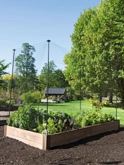 Protection Stakes For Netting, Set Of 4 -Garden Tools Store 8594434 0015 tif