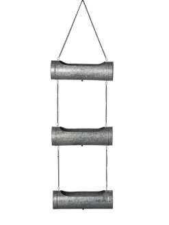 Galvanized Hanging Triple Planter -Garden Tools Store 8595213 0005 tif