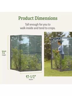 Crop Cage, 4' X 4' 11 Crop Cage, 4' X 4' -Garden Tools Store 8596538 dimensions