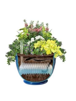 Mazzano Self-Watering Planters -Garden Tools Store 8596570 SWMazzano19 Blue art tif