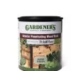 Gardener’s Exterior Wood Stain, 1 Quart -Garden Tools Store 8596700 6090 gardening exterior penetrating wood stain whey based moss green tif