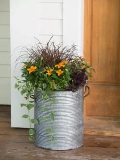 Galvanized Rim Planters -Garden Tools Store 8597443 1708 tif