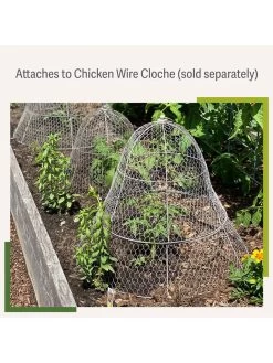 Chicken Wire Cloche Extension -Garden Tools Store 8599107 2