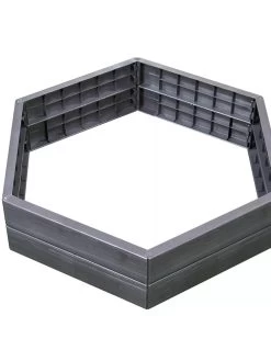 Exaco Hexagonal Raised Garden Bed Planter -Garden Tools Store 8599285 04V tif