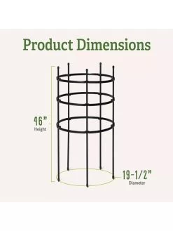 Titan Tomato Cages, Set Of 3 12 Titan Tomato Cages, Set Of 3 -Garden Tools Store 8599861 1