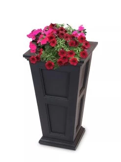 Fairfield Self-Watering Tall Patio Planters, 34” -Garden Tools Store 8600109 05V tif