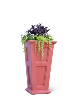 Fairfield Self-Watering Tall Patio Planters, 34” -Garden Tools Store 8600109 0681 tif