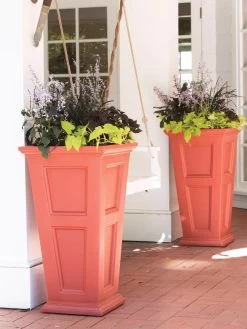 Fairfield Self-Watering Tall Patio Planters, 34” -Garden Tools Store 8600109 19748 tif