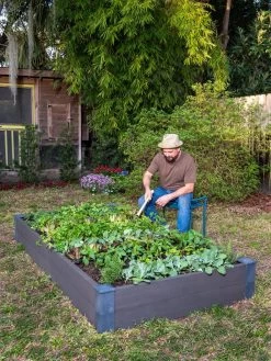 Recycled Composite Raised Beds -Garden Tools Store 8608928 0100