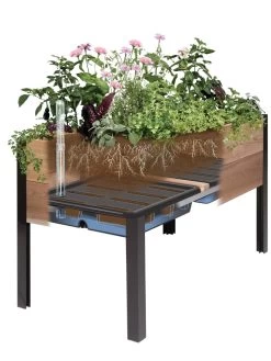 Self-Watering Insert For 2’ X 4’ Planter -Garden Tools Store 8609009 SW insert art 2021 tif