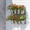 8 Pot Metal Wall Planter -Garden Tools Store 8609089 5656 tif