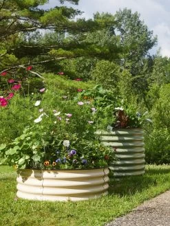 Birdies™ Round Metal Raised Bed, Tall -Garden Tools Store 8609150 6524 tif 1