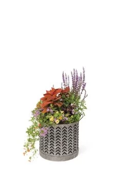 Galvanized Grow Bag Planter 12" -Garden Tools Store 8609177 0368 tif