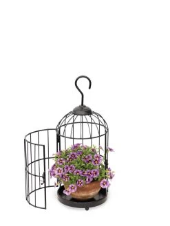 Hanging Birdcage Planter Set -Garden Tools Store 8609181 0371 tif
