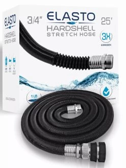 3/4" Elasto Hardshell Stretch Hoses 9 3/4" Elasto Hardshell Stretch Hoses -Garden Tools Store 8609371 02V tif