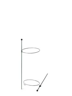 Peacock Mini Plant Support Rings 8", Set Of 2 14 Peacock Mini Plant Support Rings 8", Set Of 2 -Garden Tools Store 8610387 9571 tif