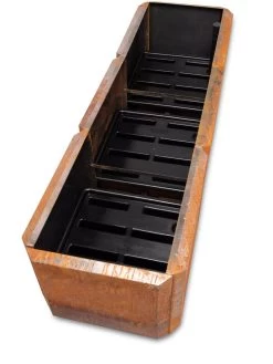 Corten Steel Modular Raised Bed, 2'x6' -Garden Tools Store 8610703 0034 tif