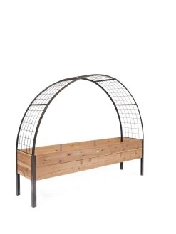 2’ X 8’ Arch Trellis For Planter Boxes -Garden Tools Store 8610798 0809 tif