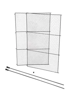 Tall Chicken Wire Critter Fence Extension Panel, Set Of 2 -Garden Tools Store 8611021 1266 tif
