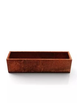 Veradek Metallic Series Corten Steel Window Box Planter, 36" 12 Veradek Metallic Series Corten Steel Window Box Planter, 36" -Garden Tools Store 8611609 06V tif