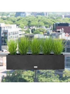 Veradek Metallic Series Railing Planters 27 Veradek Metallic Series Railing Planters -Garden Tools Store 8611610 05v