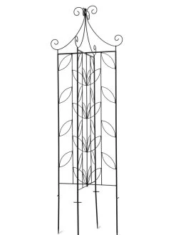 4 Sided Leaf Obelisk, 72" -Garden Tools Store 8611658 3774 tif